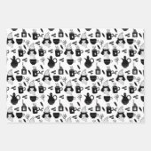 お茶ココアホットチョコレートマグカップ ラッピングペーパーシート (正面)