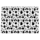 お茶ココアホットチョコレートマグカップ ラージペーパーバッグ (正面)