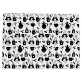 お茶ココアホットチョコレートマグカップ ラージペーパーバッグ (裏面)