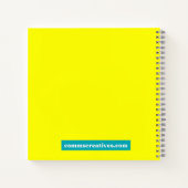 お茶コムメモ帳を飲む ノートブック (裏面)