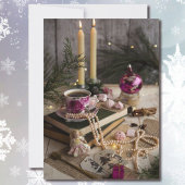 お茶パーティーおばあちゃんの家でクリスマス 招待状