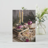 お茶パーティーおばあちゃんの家でクリスマス 招待状 (スタンド正面)