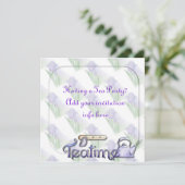 お茶パーティーの退職または誕生日パーティーの招待 招待状 (スタンド正面)