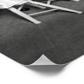 お茶パーティー人形， 1923.ヴィンテージ写真 ポスター (角)