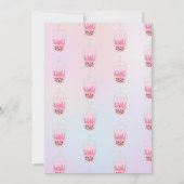 お茶ボバ茶の誕生日をパーしよう 招待状 (裏面)