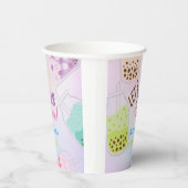 お茶ボバ茶の誕生日をパーしよう 紙コップ (右)