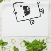 お茶レックスバッグおもしろいPUN漫画 キッチンタオル (折り畳み)