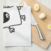 お茶レックスバッグおもしろいPUN漫画 キッチンタオル (四つ折り)