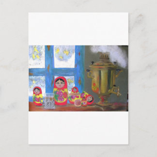 お茶ロシアの時間 ポストカード