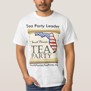 お茶会のリーダー Tシャツ