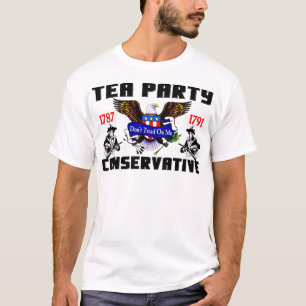 お茶会の保守主義者 Tシャツ