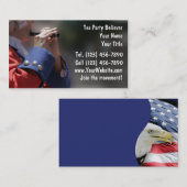 お茶会の名刺 名刺 (正面/裏面)