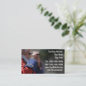 お茶会の名刺 名刺 (スタンド正面)