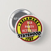 お茶会の活動家 缶バッジ (正面&裏面)