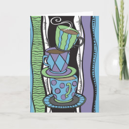 お茶会の空白のなカード カード