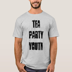お茶会の青年 Tシャツ
