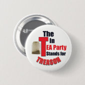 お茶会の「T」は反逆ボタンを意味します 缶バッジ (正面&裏面)