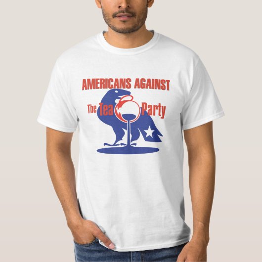 お茶会のTシャツを投げ出して下さい Tシャツ (正面)