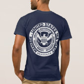 お茶会のTシャツ-味方される2 Tシャツ (裏面)