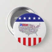 お茶会はIIIを表現します 缶バッジ (正面&裏面)