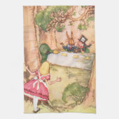 お茶会4 キッチンタオル (縦)