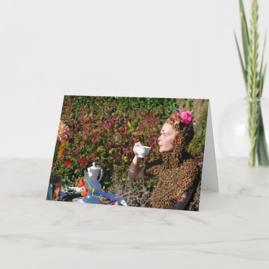 お茶会 カード (正面)