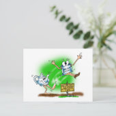 お茶会 ポストカード (スタンド正面)