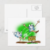 お茶会 ポストカード (正面/裏面)