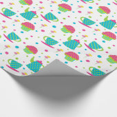 お茶会 ラッピングペーパー (角)