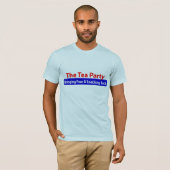 お茶会: 恐れを持って来、ひどく嫌います! Tシャツ (正面フル)