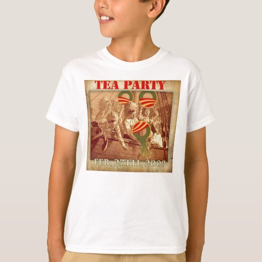 お茶会 Tシャツ (正面)