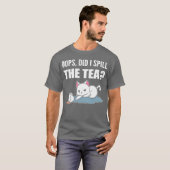 お茶好きさんへのギフトに家族 Tシャツ (正面フル)