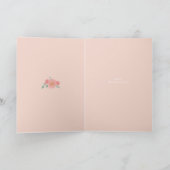 お茶好きなママのための母の日の紅茶セットデザイン カード (内部)