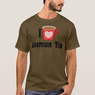 お茶好きのためのキームン茶のデザインが大好き Tシャツ