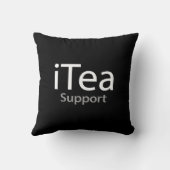 お茶好きのためのダッドジョーク iTea サポート - 笑える クッション (裏面)