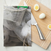 お茶好きの時間バッグ キッチンタオル (四つ折り)