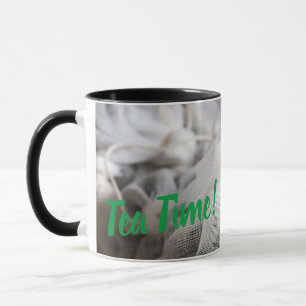 お茶好きの時間バッグ マグカップ