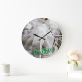 お茶好きバッグ ラージ壁時計 (ホーム)