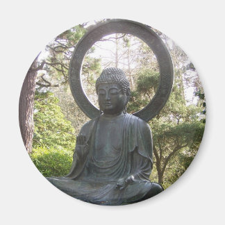 お茶日本の園の仏 マグネット