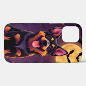 お茶目な幽霊パピー🎃🐶 かわいいスパイシーシーズン Case-Mate iPhoneケース (裏面 (横))