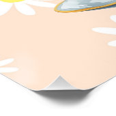 お茶碗の双子のかわいい豚の赤ちゃん ポスター (コーナー)