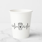 お茶芸術的時間の喜び「愛は醸造」 紙コップ (正面)