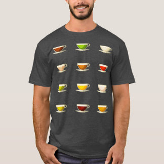 お茶違うの飲み物の種類 Tシャツ