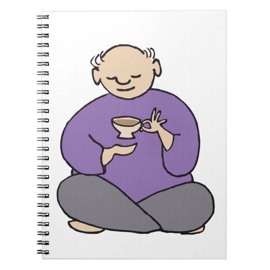 お茶釜の祖父フレッド ノートブック (正面)