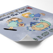 お茶1杯 ポスター (角)