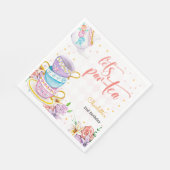 お茶、お茶の誕生日 スタンダードランチョンナプキン (角)