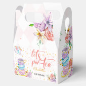 お茶、お茶の誕生日 フェイバーボックス (オープン)