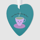 お茶 オーナメント (正面)