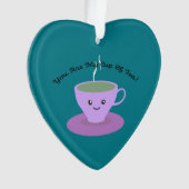 お茶 オーナメント (正面)