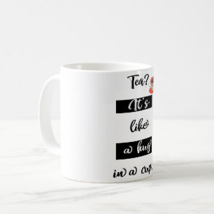 お茶?カップマグの中のハグのようだ コーヒーマグカップ
